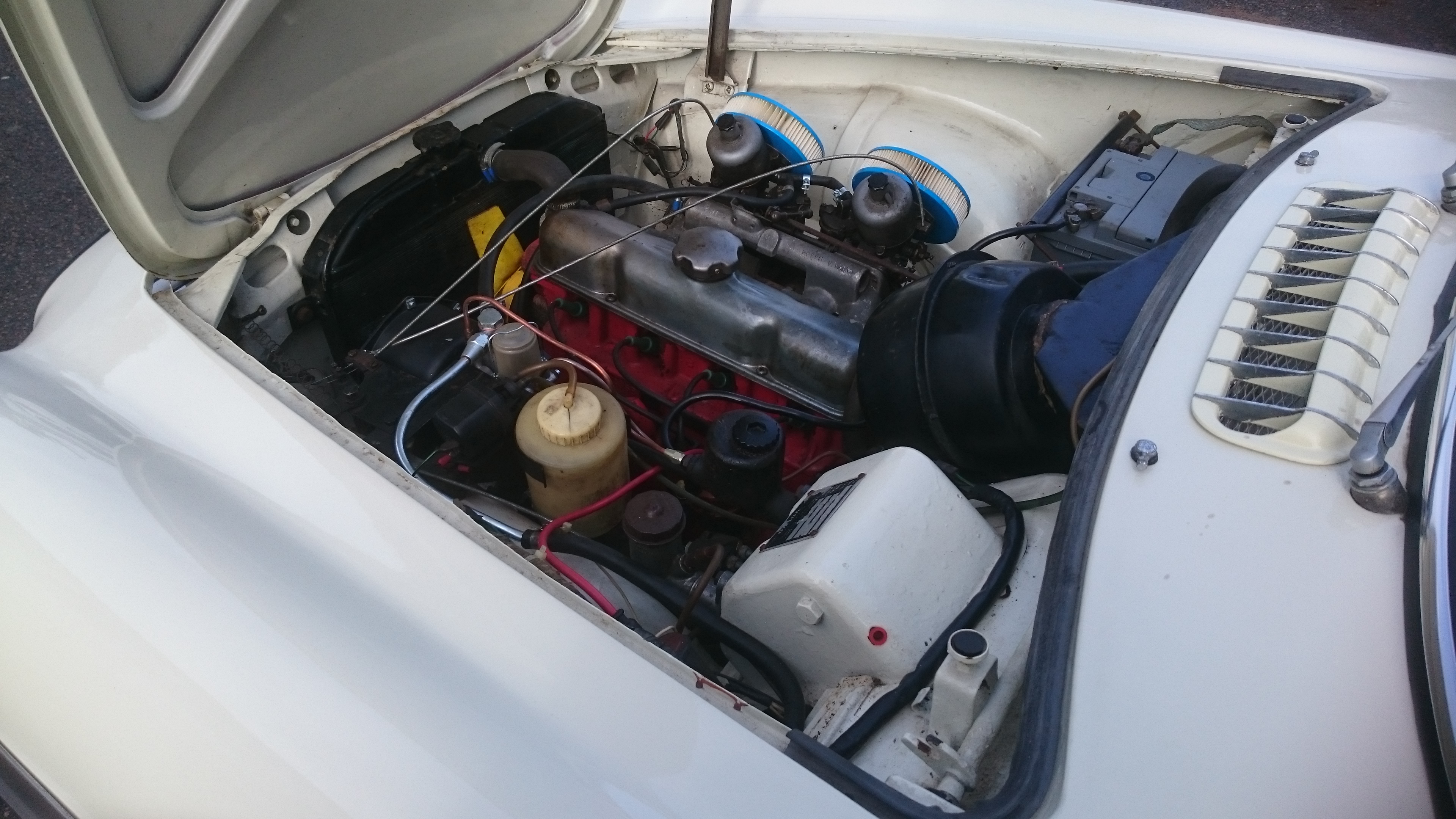 Volvo P1800 1961 motor